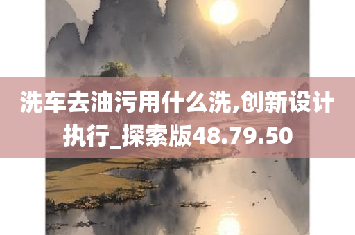 洗车去油污用什么洗,创新设计执行_探索版48.79.50