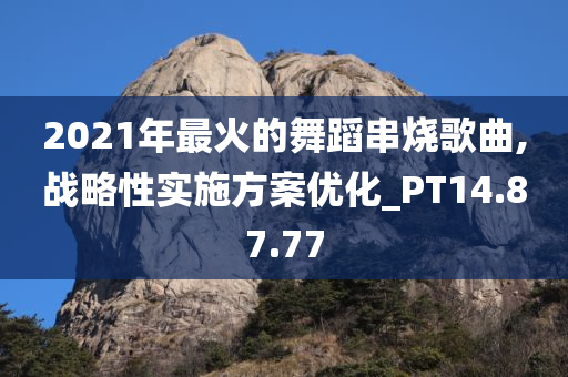 2021年最火的舞蹈串烧歌曲,战略性实施方案优化_PT14.87.77