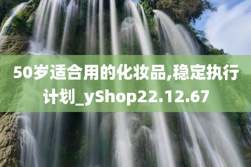 50岁适合用的化妆品,稳定执行计划_yShop22.12.67