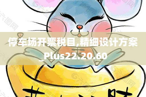 停车场开票税目,精细设计方案_Plus22.20.60