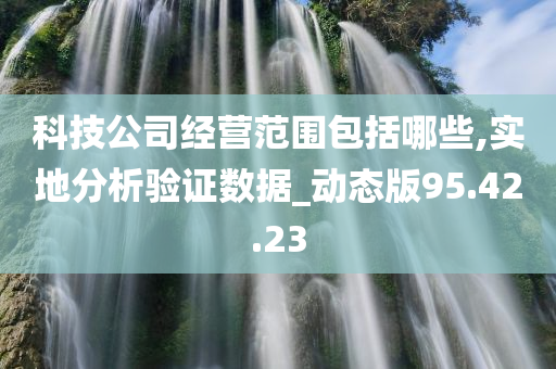 科技公司经营范围包括哪些,实地分析验证数据_动态版95.42.23