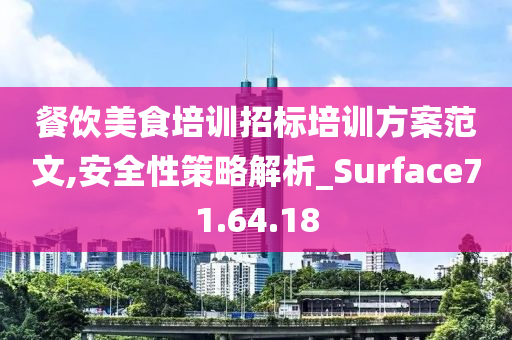 餐饮美食培训招标培训方案范文,安全性策略解析_Surface71.64.18