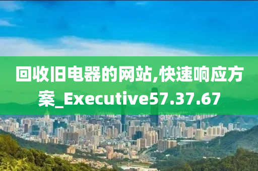 回收旧电器的网站,快速响应方案_Executive57.37.67