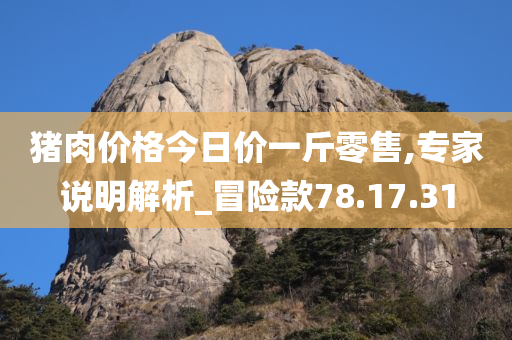 猪肉价格今日价一斤零售,专家说明解析_冒险款78.17.31