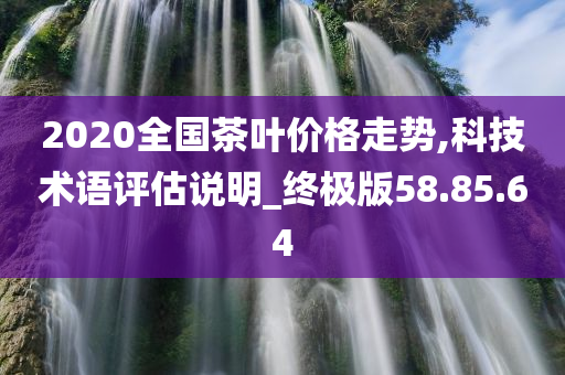 2020全国茶叶价格走势,科技术语评估说明_终极版58.85.64