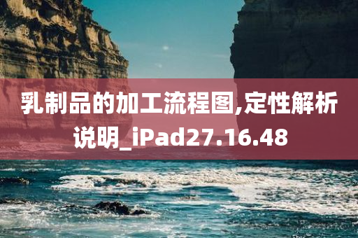 乳制品的加工流程图,定性解析说明_iPad27.16.48