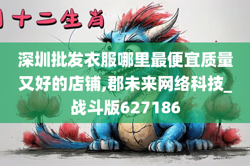 深圳批发衣服哪里最便宜质量又好的店铺,郡未来网络科技_战斗版627186