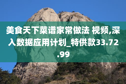 美食天下菜谱家常做法 视频,深入数据应用计划_特供款33.72.99