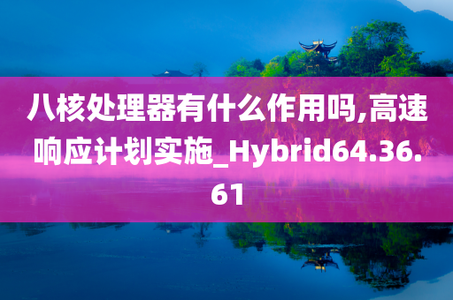 八核处理器有什么作用吗,高速响应计划实施_Hybrid64.36.61