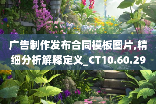 广告制作发布合同模板图片,精细分析解释定义_CT10.60.29