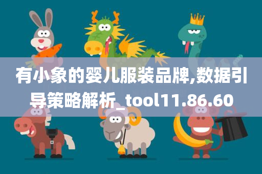 有小象的婴儿服装品牌,数据引导策略解析_tool11.86.60