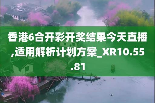 香港6合开彩开奖结果今天直播,适用解析计划方案_XR10.55.81