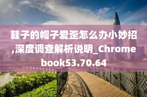 鞋子的帽子爱歪怎么办小妙招,深度调查解析说明_Chromebook53.70.64