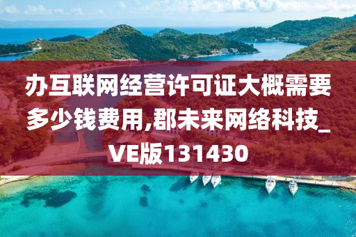 办互联网经营许可证大概需要多少钱费用,郡未来网络科技_VE版131430