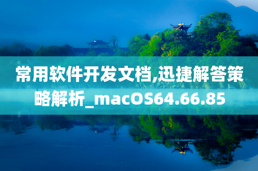 常用软件开发文档,迅捷解答策略解析_macOS64.66.85