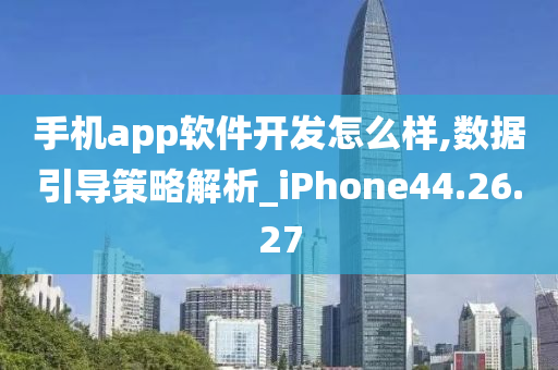 手机app软件开发怎么样,数据引导策略解析_iPhone44.26.27