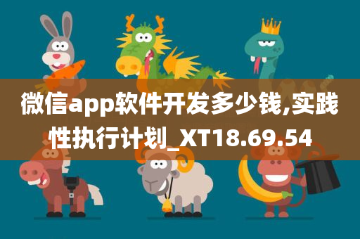 微信app软件开发多少钱,实践性执行计划_XT18.69.54