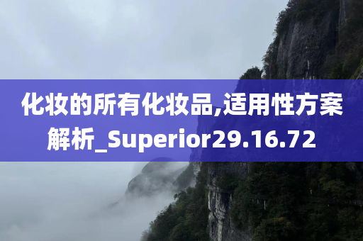 化妆的所有化妆品,适用性方案解析_Superior29.16.72