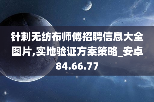 针刺无纺布师傅招聘信息大全图片,实地验证方案策略_安卓84.66.77