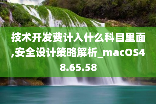 技术开发费计入什么科目里面,安全设计策略解析_macOS48.65.58