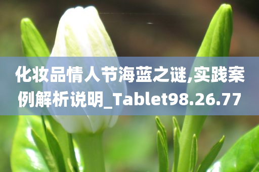 化妆品情人节海蓝之谜,实践案例解析说明_Tablet98.26.77