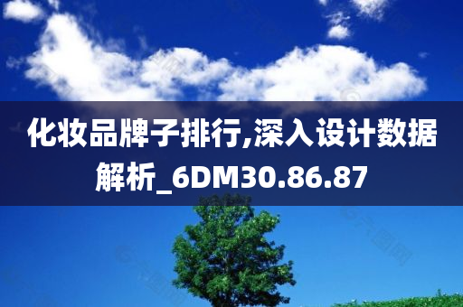 化妆品牌子排行,深入设计数据解析_6DM30.86.87