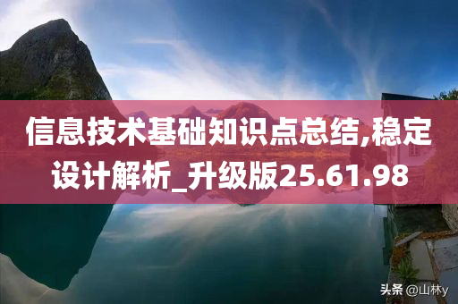 信息技术基础知识点总结,稳定设计解析_升级版25.61.98