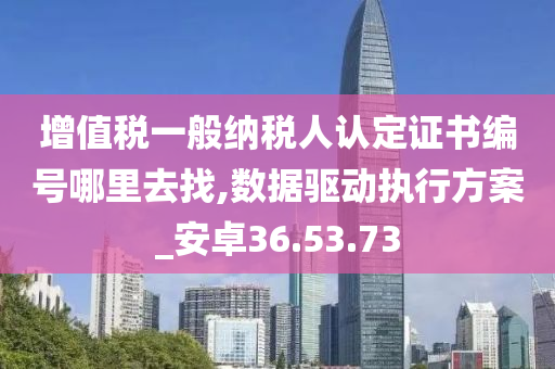 增值税一般纳税人认定证书编号哪里去找,数据驱动执行方案_安卓36.53.73