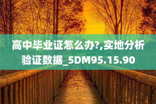 高中毕业证怎么办?,实地分析验证数据_5DM95.15.90