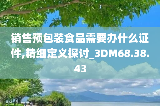 销售预包装食品需要办什么证件,精细定义探讨_3DM68.38.43