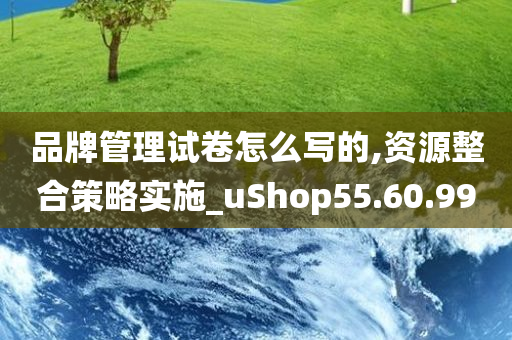 品牌管理试卷怎么写的,资源整合策略实施_uShop55.60.99