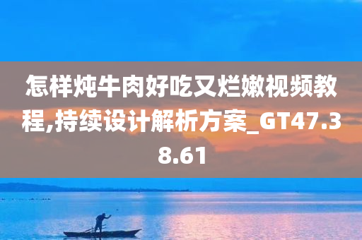 怎样炖牛肉好吃又烂嫩视频教程,持续设计解析方案_GT47.38.61