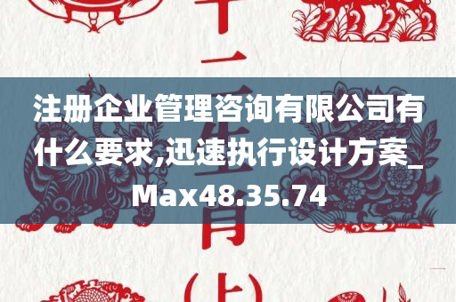 注册企业管理咨询有限公司有什么要求,迅速执行设计方案_Max48.35.74