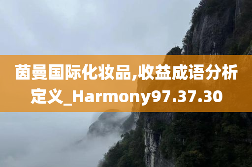 茵曼国际化妆品,收益成语分析定义_Harmony97.37.30