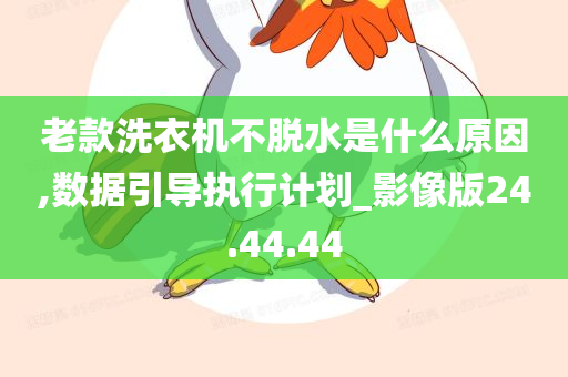 老款洗衣机不脱水是什么原因,数据引导执行计划_影像版24.44.44