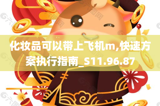 化妆品可以带上飞机m,快速方案执行指南_S11.96.87