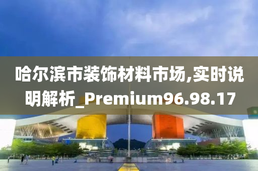 哈尔滨市装饰材料市场,实时说明解析_Premium96.98.17