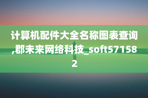 计算机配件大全名称图表查询,郡未来网络科技_soft571582