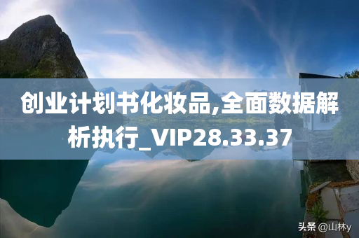 创业计划书化妆品,全面数据解析执行_VIP28.33.37