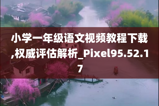 小学一年级语文视频教程下载,权威评估解析_Pixel95.52.17