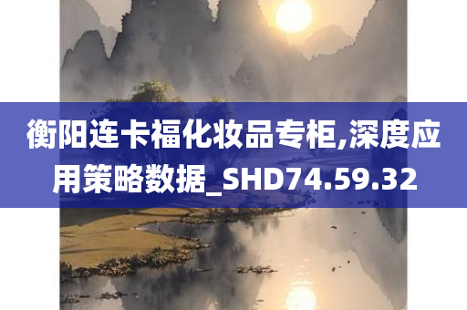 衡阳连卡福化妆品专柜,深度应用策略数据_SHD74.59.32