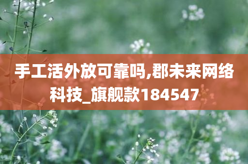 手工活外放可靠吗,郡未来网络科技_旗舰款184547