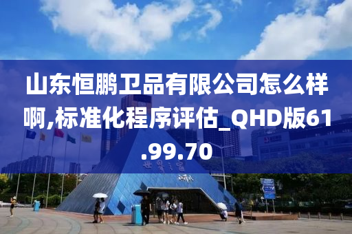 山东恒鹏卫品有限公司怎么样啊,标准化程序评估_QHD版61.99.70