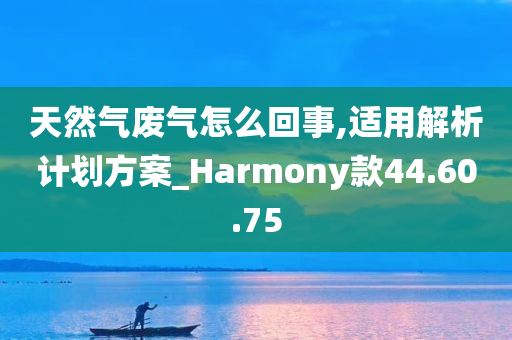 天然气废气怎么回事,适用解析计划方案_Harmony款44.60.75