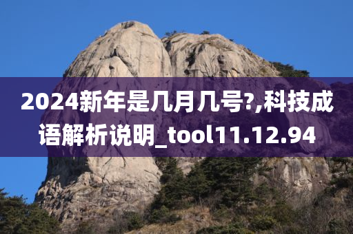 2024新年是几月几号?,科技成语解析说明_tool11.12.94