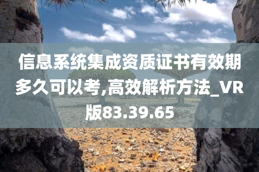 信息系统集成资质证书有效期多久可以考,高效解析方法_VR版83.39.65