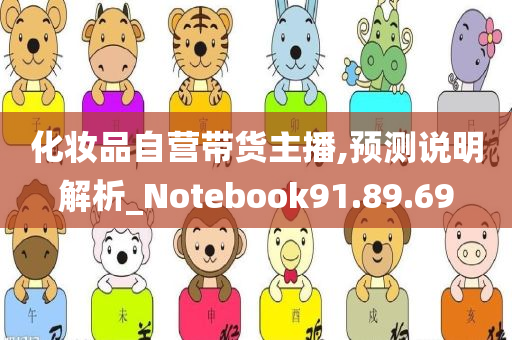 化妆品自营带货主播,预测说明解析_Notebook91.89.69