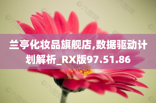 兰亭化妆品旗舰店,数据驱动计划解析_RX版97.51.86