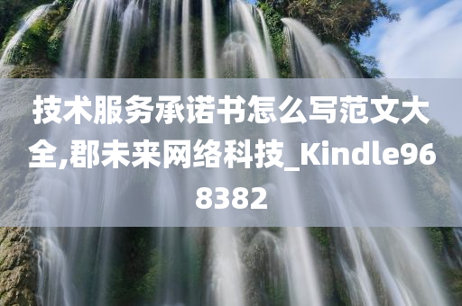 技术服务承诺书怎么写范文大全,郡未来网络科技_Kindle968382