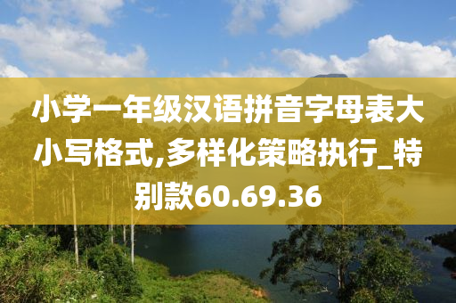 小学一年级汉语拼音字母表大小写格式,多样化策略执行_特别款60.69.36